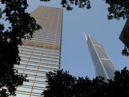 Bank of China Building in Hong Kong