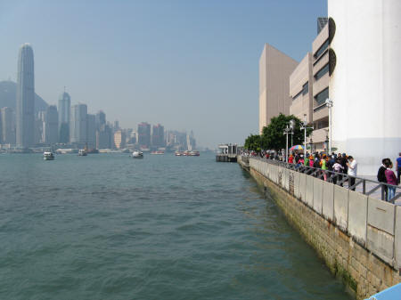 Victoria Harbour in Hong Kong